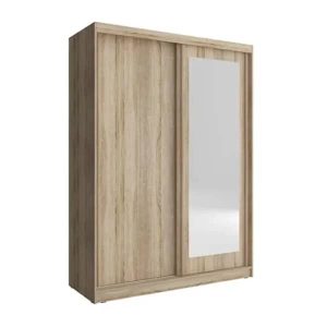 کمد ریلی آینه دار دو درب کوچک مدل p900